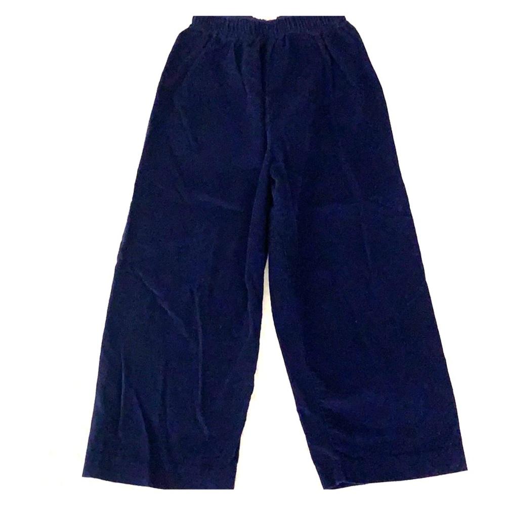 Navy corduroy pants